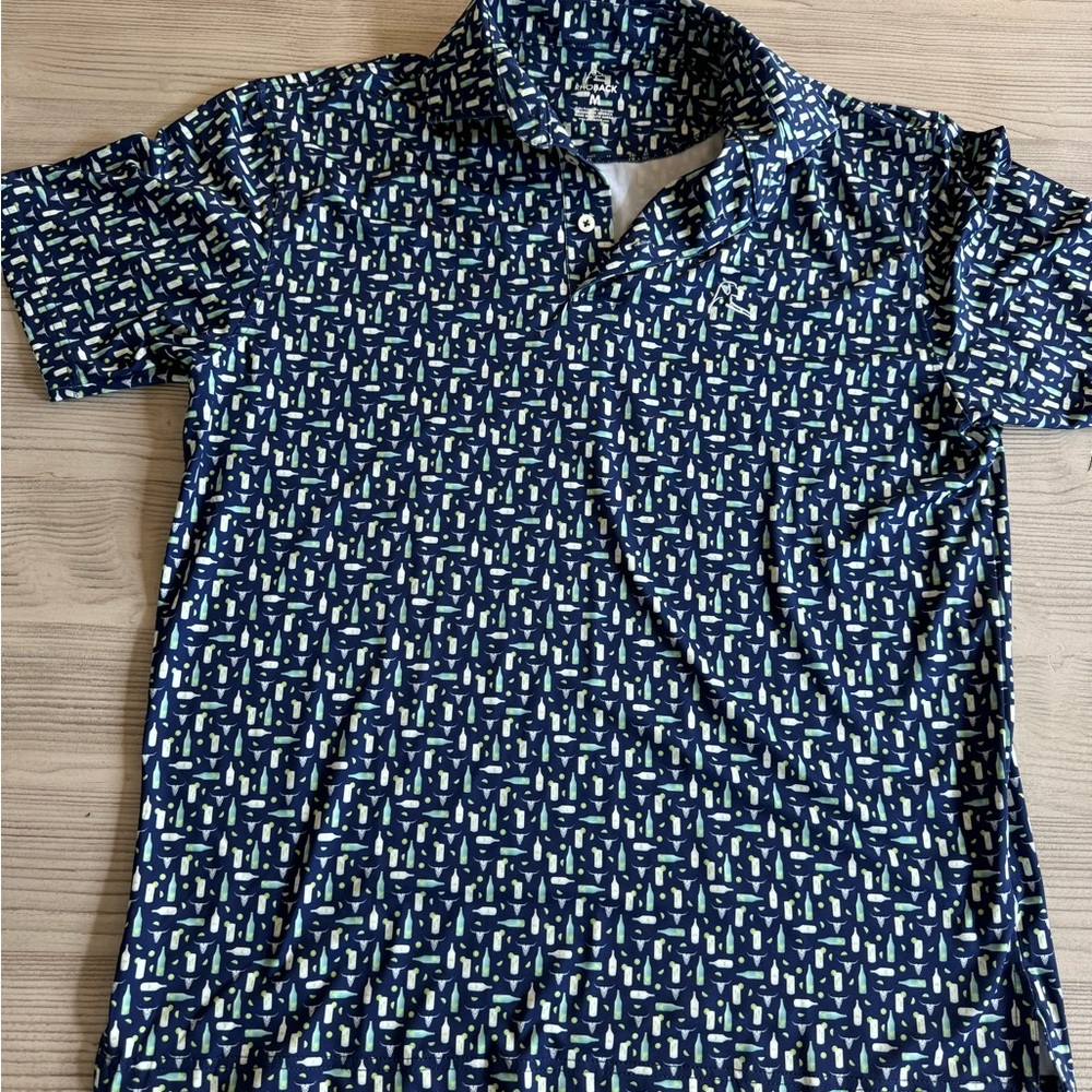 Rhoback Men’s Short Sleeve Performance Polo